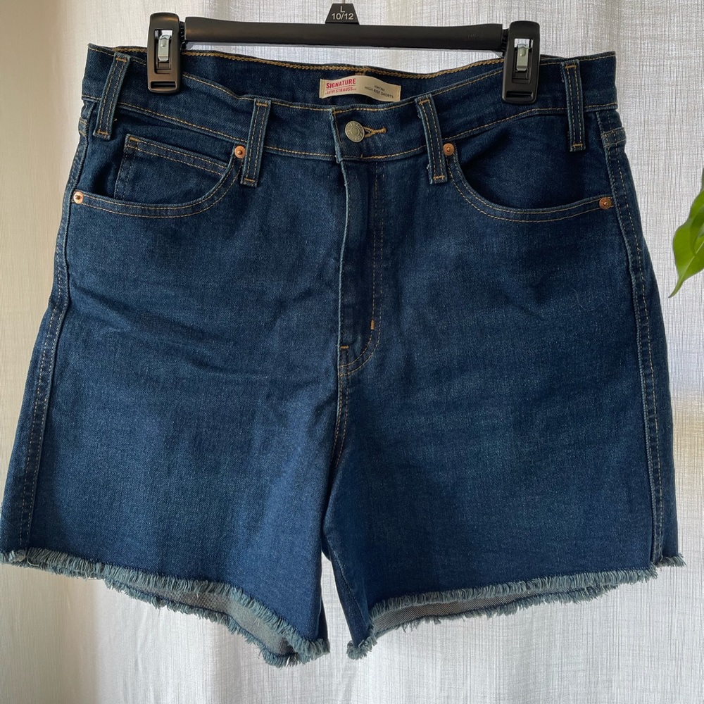 Levi’s Heritage High Rise Stretch Shorts